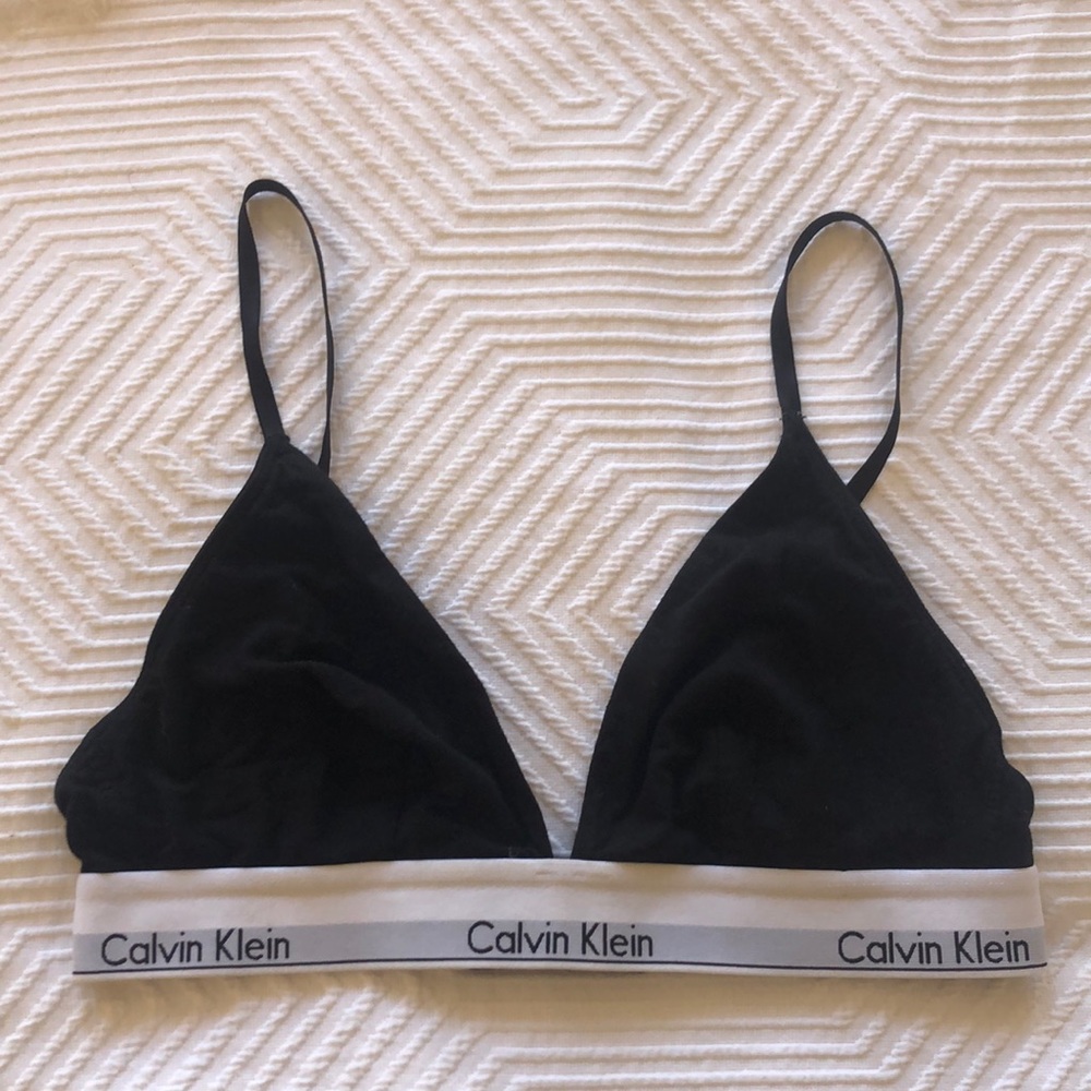 Calvin Klein Black Bralette